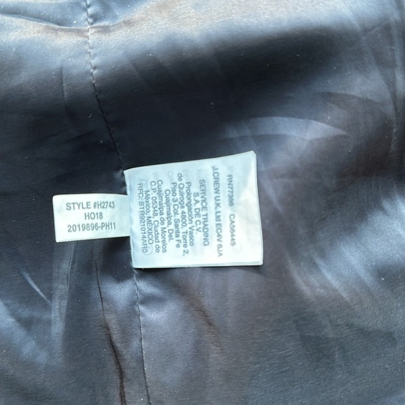 J.Crew Going Out Blazer Black size 2 - Picture 5 of 11